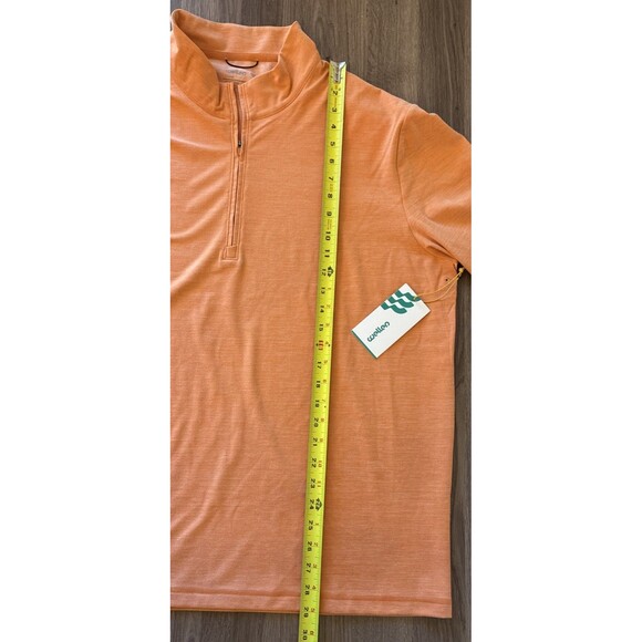 NWT Wellen Wellknit Zip Pullover, Huckberry Limited Edition, Men Sz XL, Orange - Picture 14 of 16